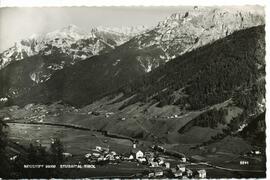 Blick auf Neustift talauswärts