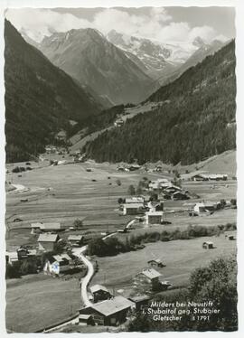 Blick auf Milders zum Gletscher