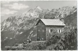 Elferhütte (2080m) mit Serles (2717m)