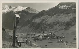 Neustift mit Blick Brennerspitze (2877m)