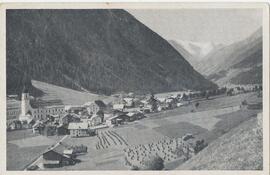 Neustift mit Blick auf Gletscher