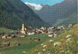 Neustift mit Gletscherblick