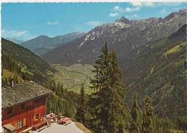 Berghütte mit Stubaital