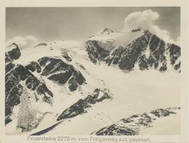 Feuersteine (3275m) Blick vom Freigerweg