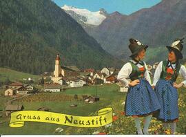 Grußkarte aus Neustift