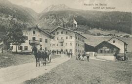 Gasthof Salzburgerhof mit Dependance (Nebengebäude eines Hotels) am Dorfplatz