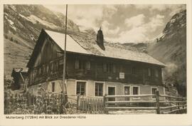 Mutterberg (1728m) mit Blick zur Dresdner Hütte