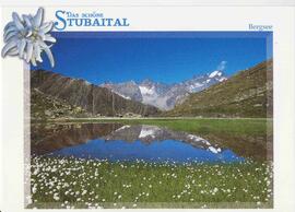 Ansichtskarte Bergsee &quot;Das schöne Stubaital&quot;