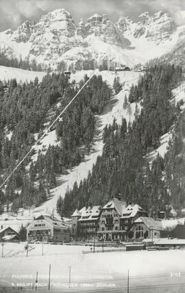 Schlick Schilift nach Froneben und Grand Hotel Stubai