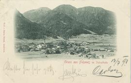 Grußkarte Fulpmes Jahr 1898