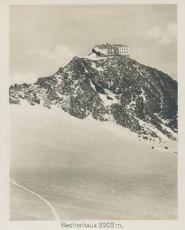 Schutzhütte Becherhaus &quot;Kaiserin-Elisabeth-Schutzhaus&quot; (3203m) höchstgelegene Hütte Süd...