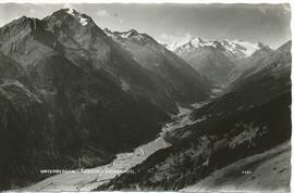 Blick aufs Unterbergtal mit Habicht und Zuckerhütl