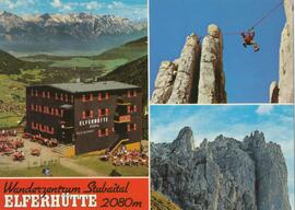 Grußkarte Elferhütte mit Elferspitze
