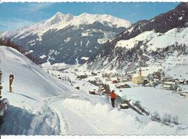 Neustift mit Blick auf die Brennerspitze