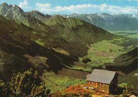 Elferhütte Blick auf Fulpmes und zur Nordkette