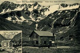 Franz Sennhütte (2171m) mit Hotel Serles in Telfes