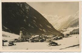 Neustift mit Blick zum Gletscher