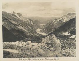 Blick ins Gschnitztal vom Simingerjöchl