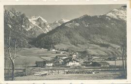 Blick auf die Obergasse und Gasthaus Zum Zegger