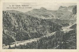 &quot;In der Schlick&quot; Blick auf Burgstall und Sennjoch