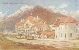 Grand Hotel Stubai mit Stubaitalbahnhof