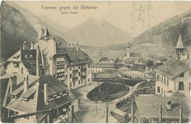 Hotel Stubai in Fulpmes mit Gletscherblick