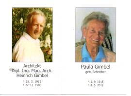 Heinrich und Paula Gimbel