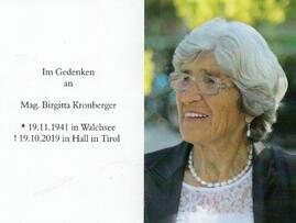 Birgitta Kronberger