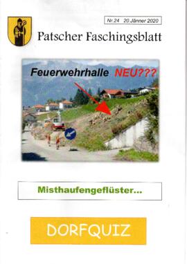 Patscher Faschingsblatt