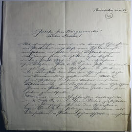 Brief betreffend Schulschwestern Amtsenthebung 2