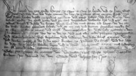 Stiftungsurkunde Leopold III 1386 1