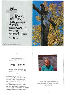 Tschol geb. Rimml, Irma