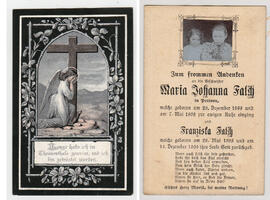 Falch, Maria Johanna und Franziska