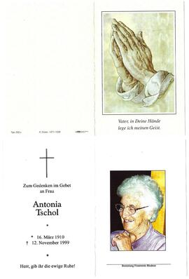 Tschol geb. Falch, Antonia