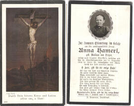 Hamerl Anna geb. Mallaun Perjen 1914