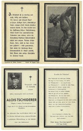 Tschiderer, Alois