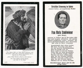Stadelwieser geb. Draxl, Maria