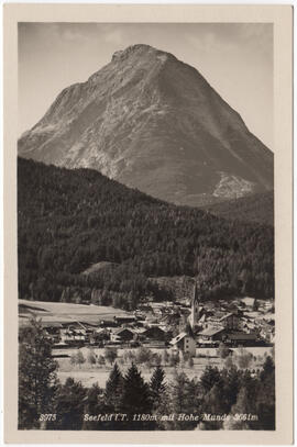 Seefeld mit Hohe Munde (2661m)