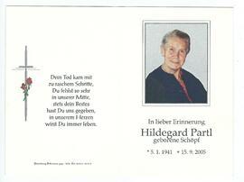 Hildegard Partl geb. Schöpf 1