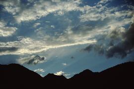 Sonnenauf- und Sonnenuntergang, Wolken