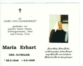 Maria Erhart geb. Althaler 2