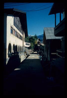 Dorfbahn, Baustelle