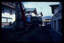 Dorfbahn, Baustelle