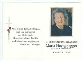 Maria Hochenegger geb. Lechleitner 2