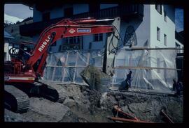 Dorfbahn, Baustelle