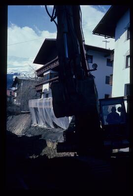 Dorfbahn, Baustelle