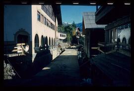 Dorfbahn, Baustelle