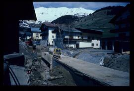 Dorfbahn, Baustelle