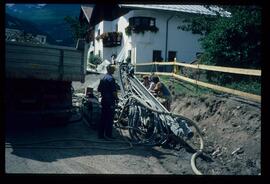 Dorfbahn, Baustelle