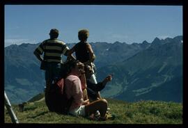 Gäste im Gebirge